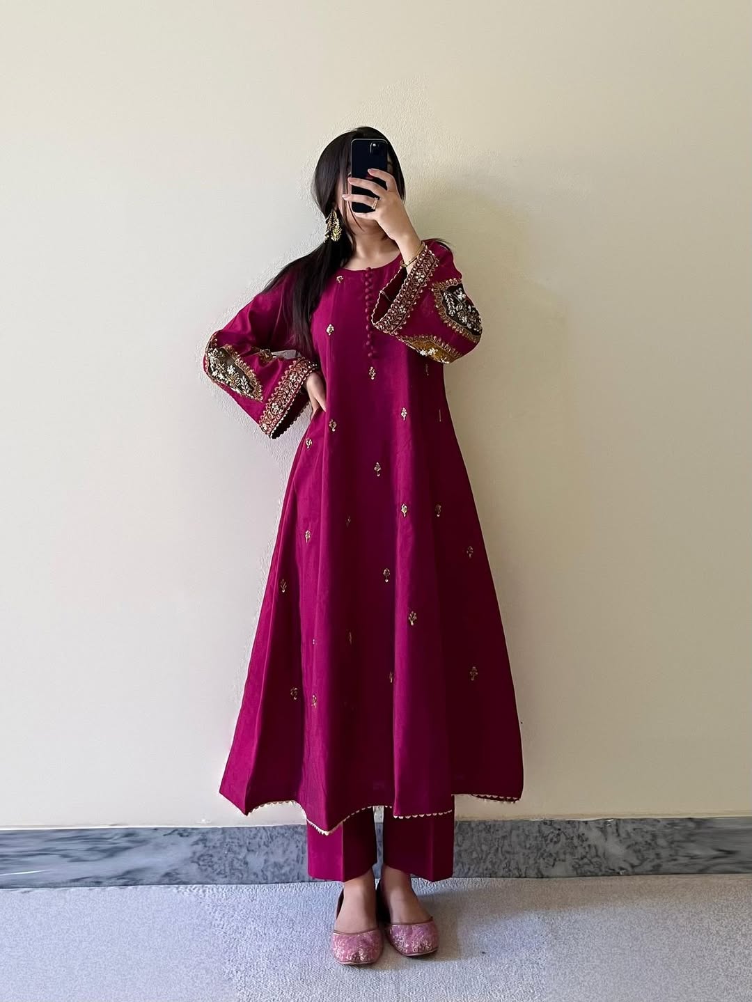 Best Selling - ZIRCON 2PC EMBROIDERED DRESS