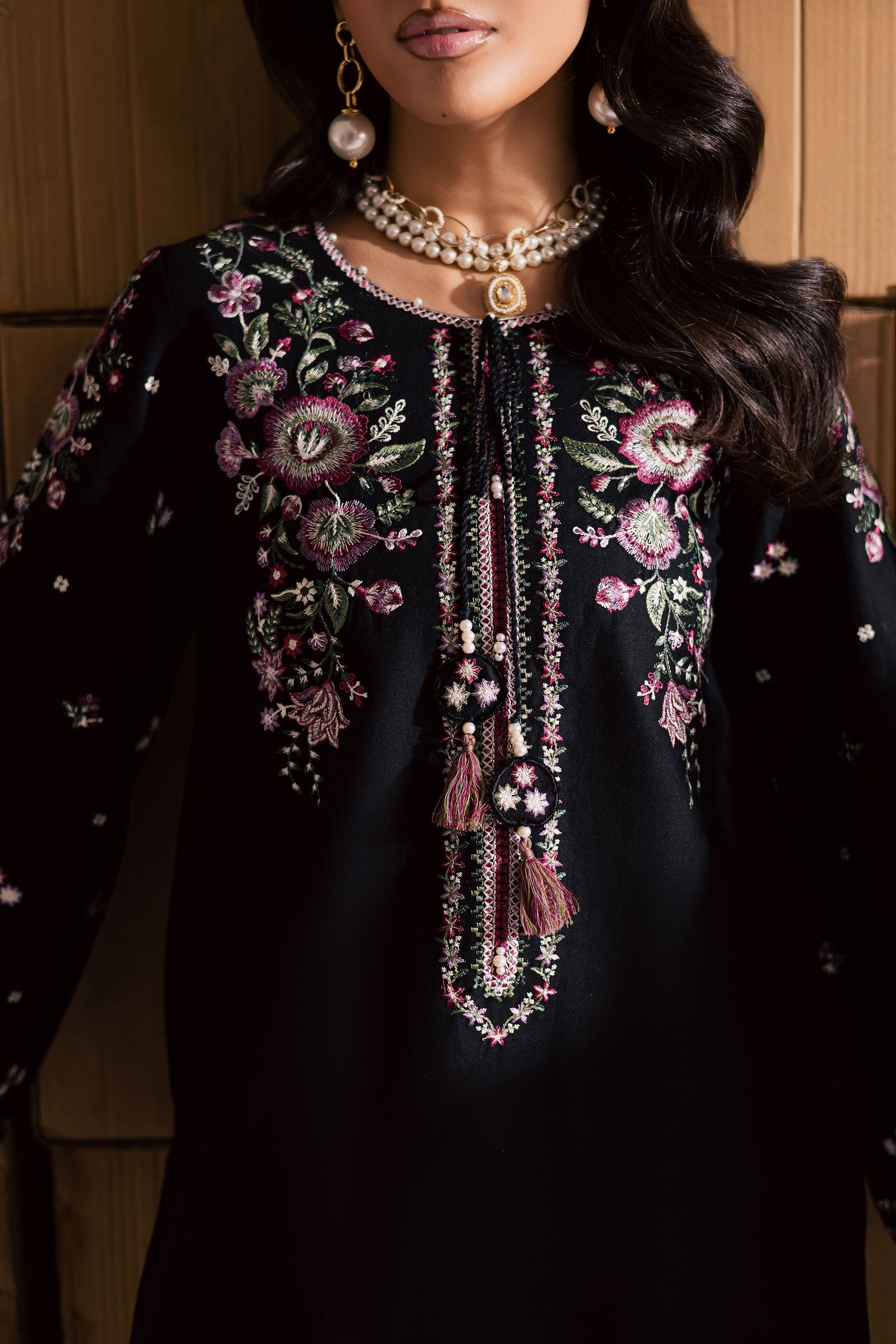 Best Selling - DEEJO 2PC EMBROIDERED DRESS