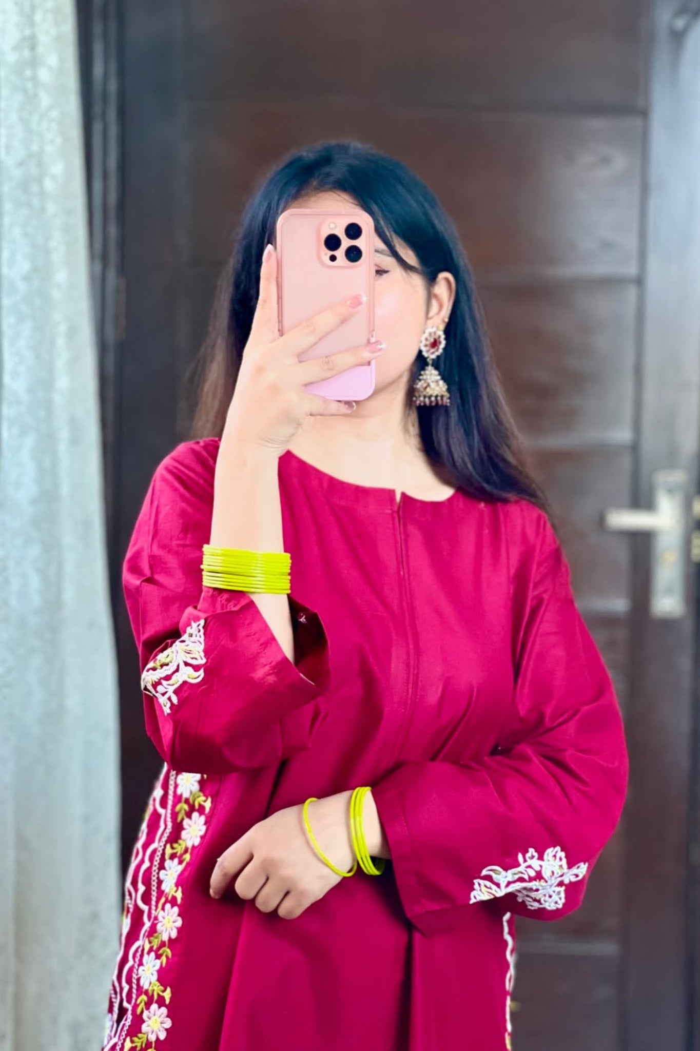 NEW ARRIVAL-MEHRUN 2PC EMBROIDERED PRET