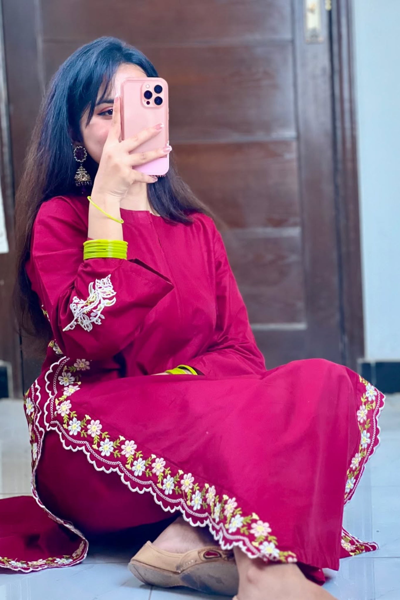 NEW ARRIVAL-MEHRUN 2PC EMBROIDERED PRET