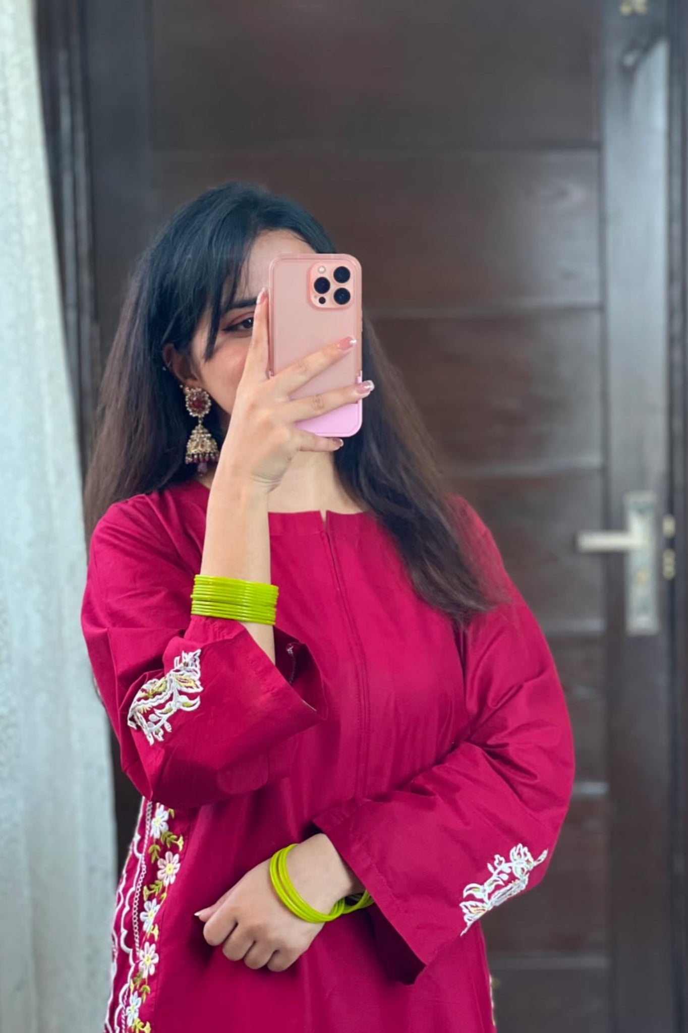 NEW ARRIVAL-MEHRUN 2PC EMBROIDERED PRET