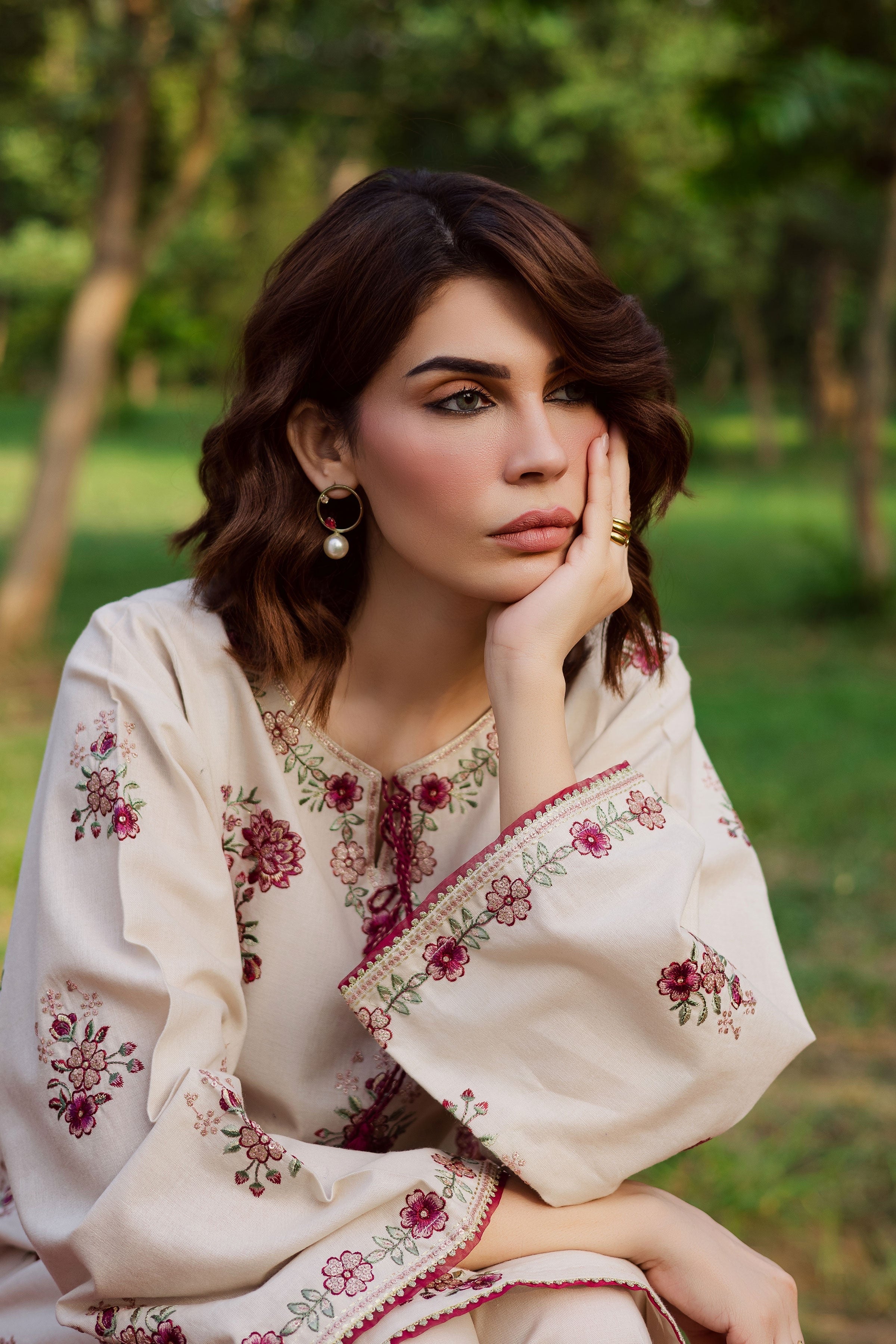 BEST SELLING - MEER 2PC EMBROIDERED DRESS