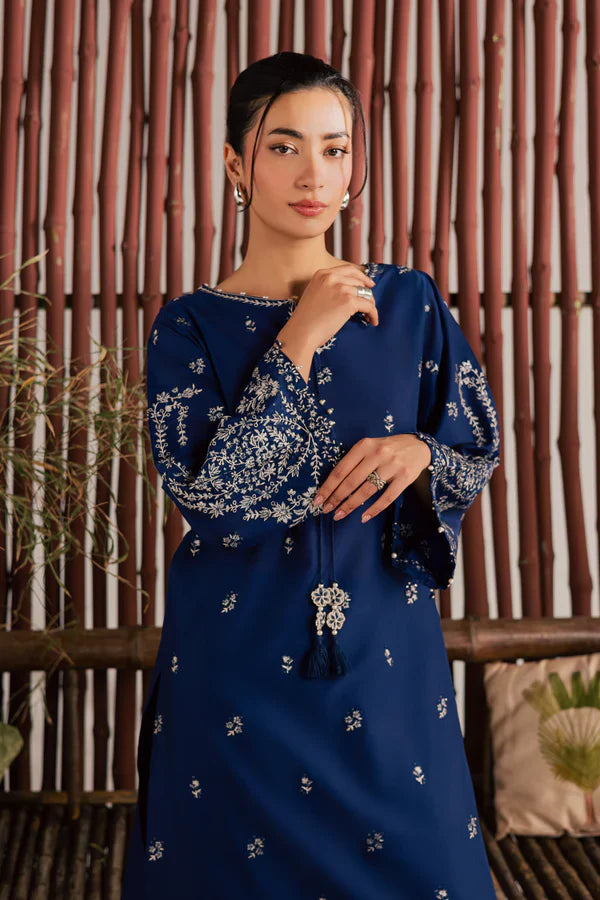 BEST SELLING - BLUE NAIROBI 2PC EMBROIDERED DRESS