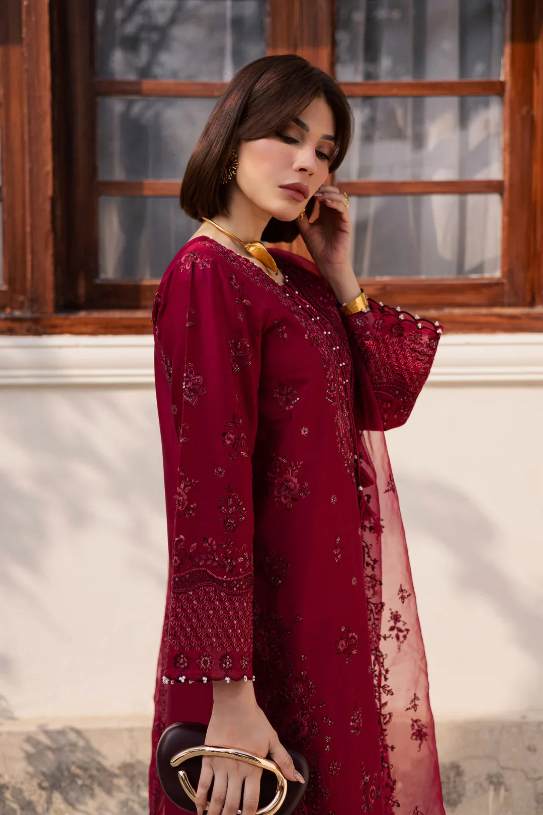 Best Selling - ECUADOR 3PC EMBROIDERED DRESS