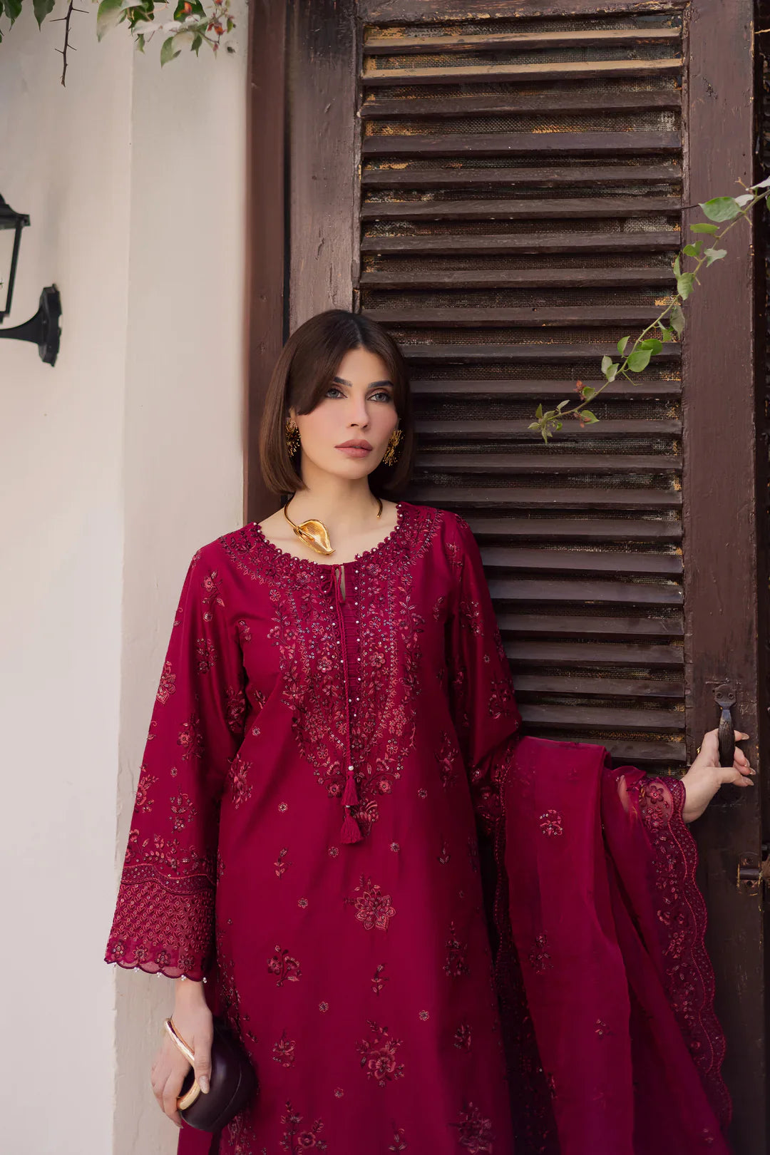 Best Selling - ECUADOR 3PC EMBROIDERED DRESS