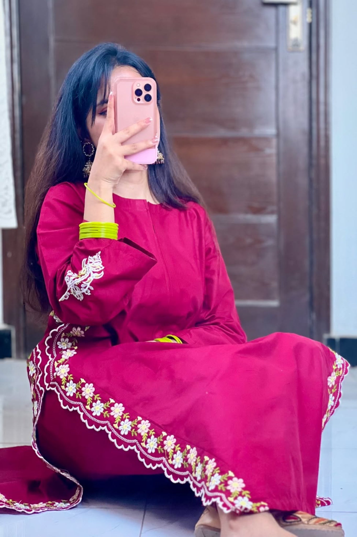 NEW ARRIVAL-MEHRUN 2PC EMBROIDERED PRET