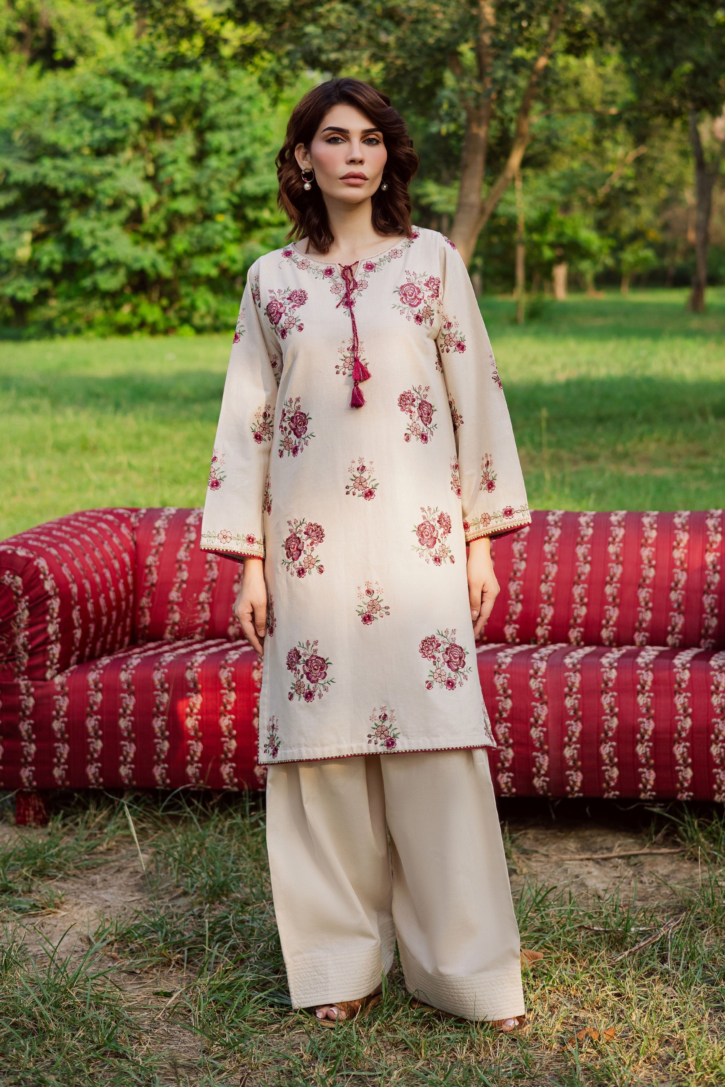 BEST SELLING - MEER 2PC EMBROIDERED DRESS