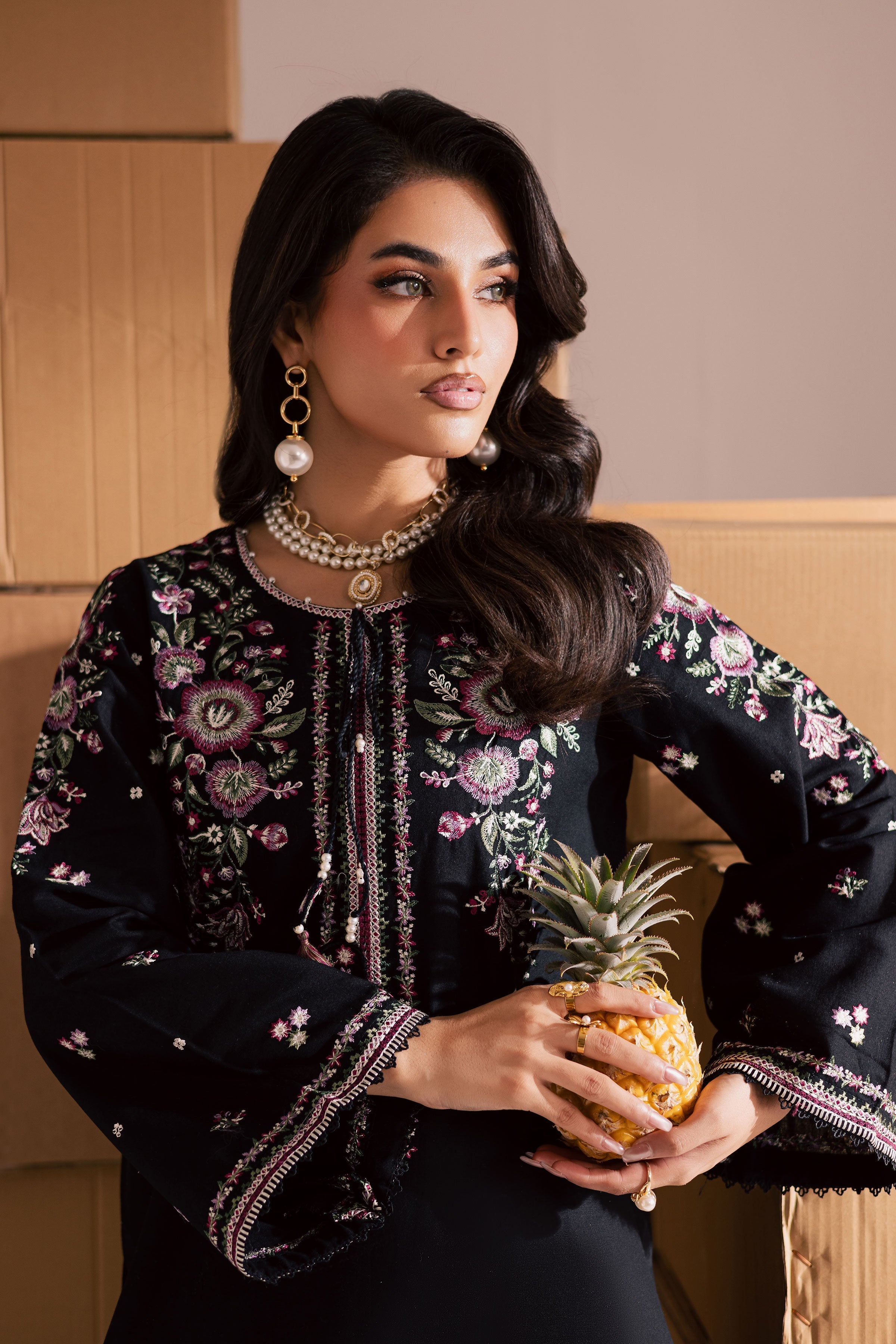Best Selling - DEEJO 2PC EMBROIDERED DRESS