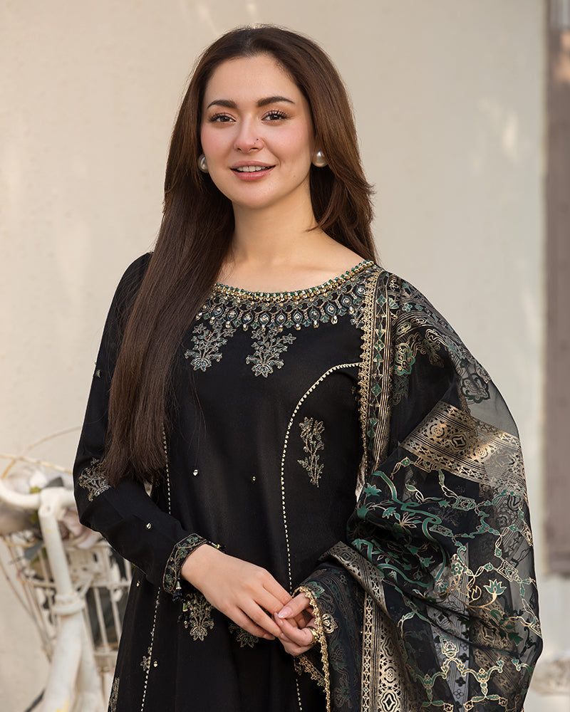 Best Selling - ALAYA 3PC EMBROIDERED DRESS