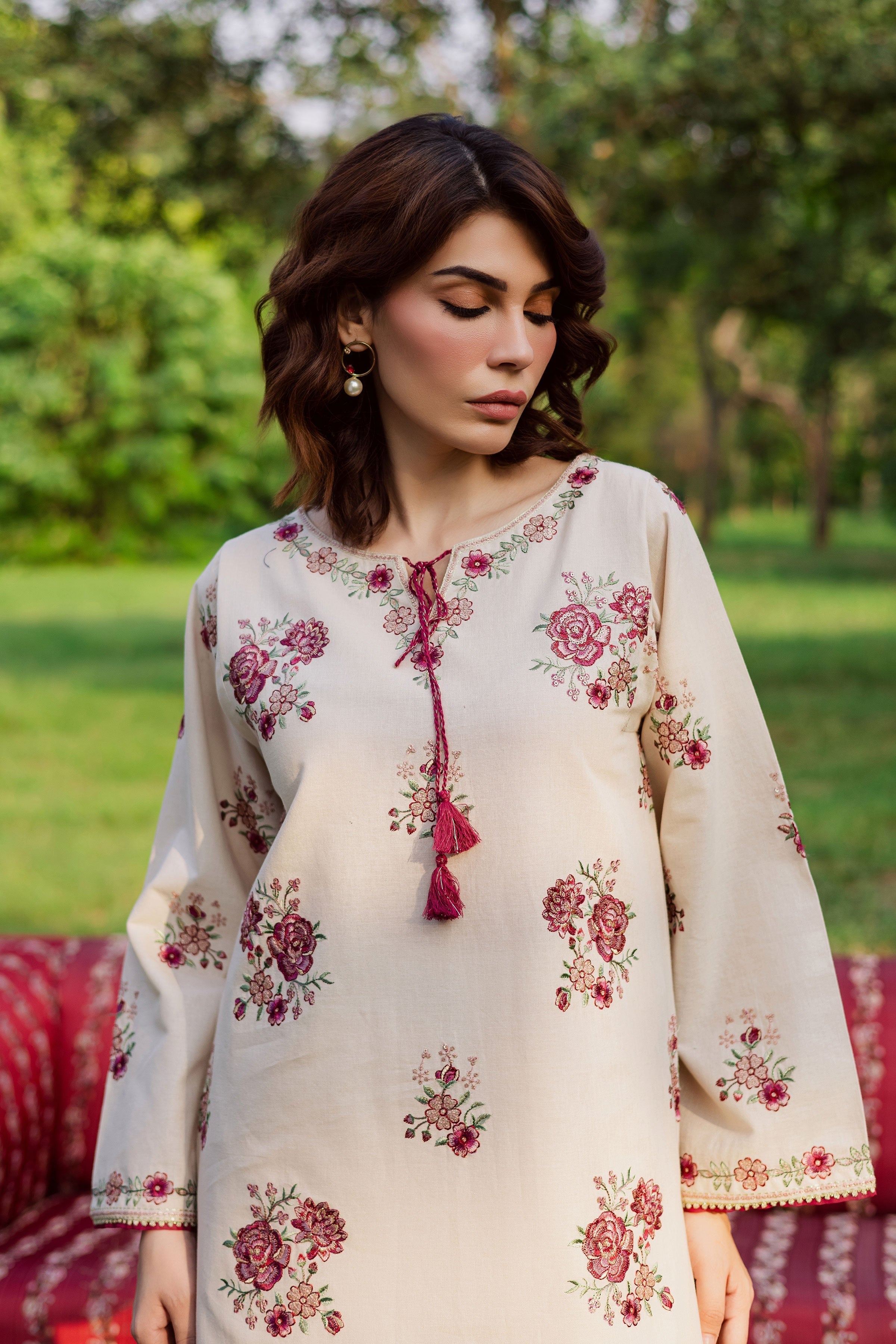 BEST SELLING - MEER 2PC EMBROIDERED DRESS