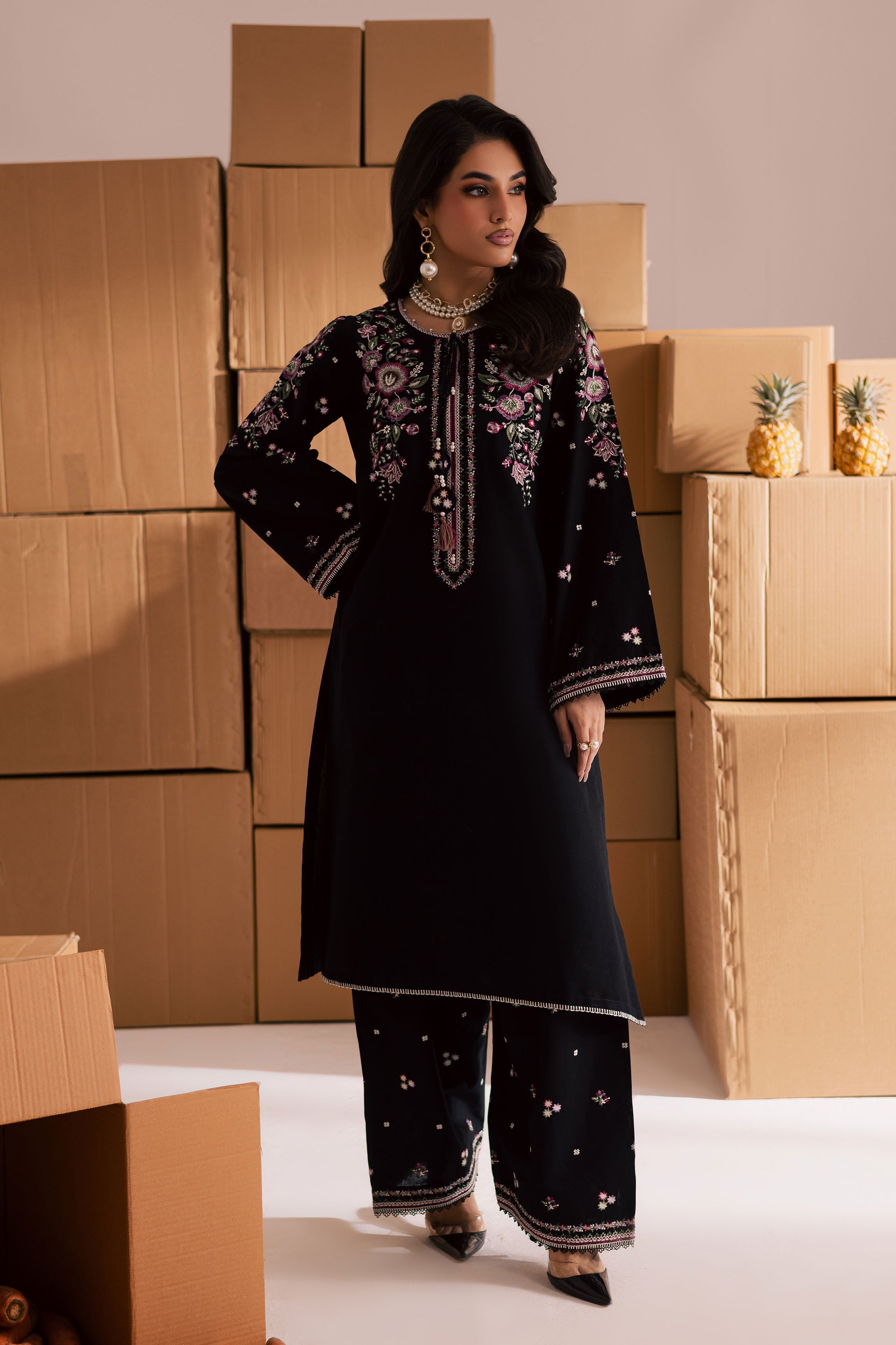 Best Selling - DEEJO 2PC EMBROIDERED DRESS