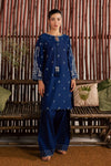 BEST SELLING - BLUE NAIROBI 2PC EMBROIDERED DRESS