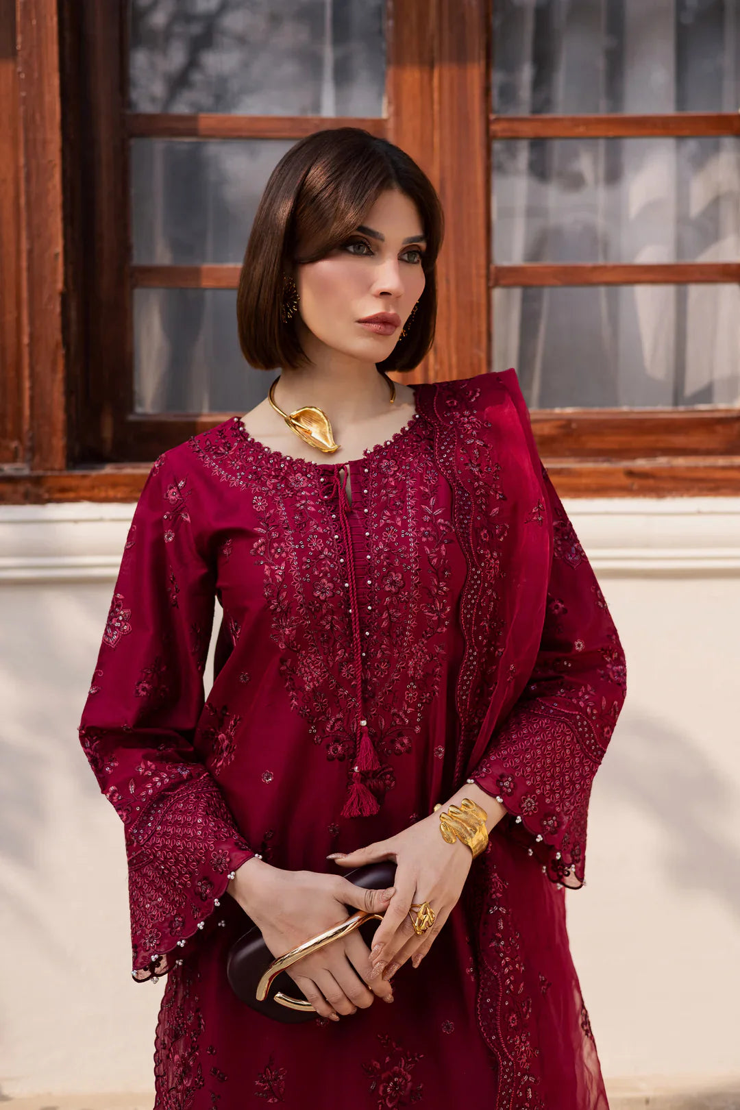 Best Selling - ECUADOR 3PC  EMBROIDERED DRESS