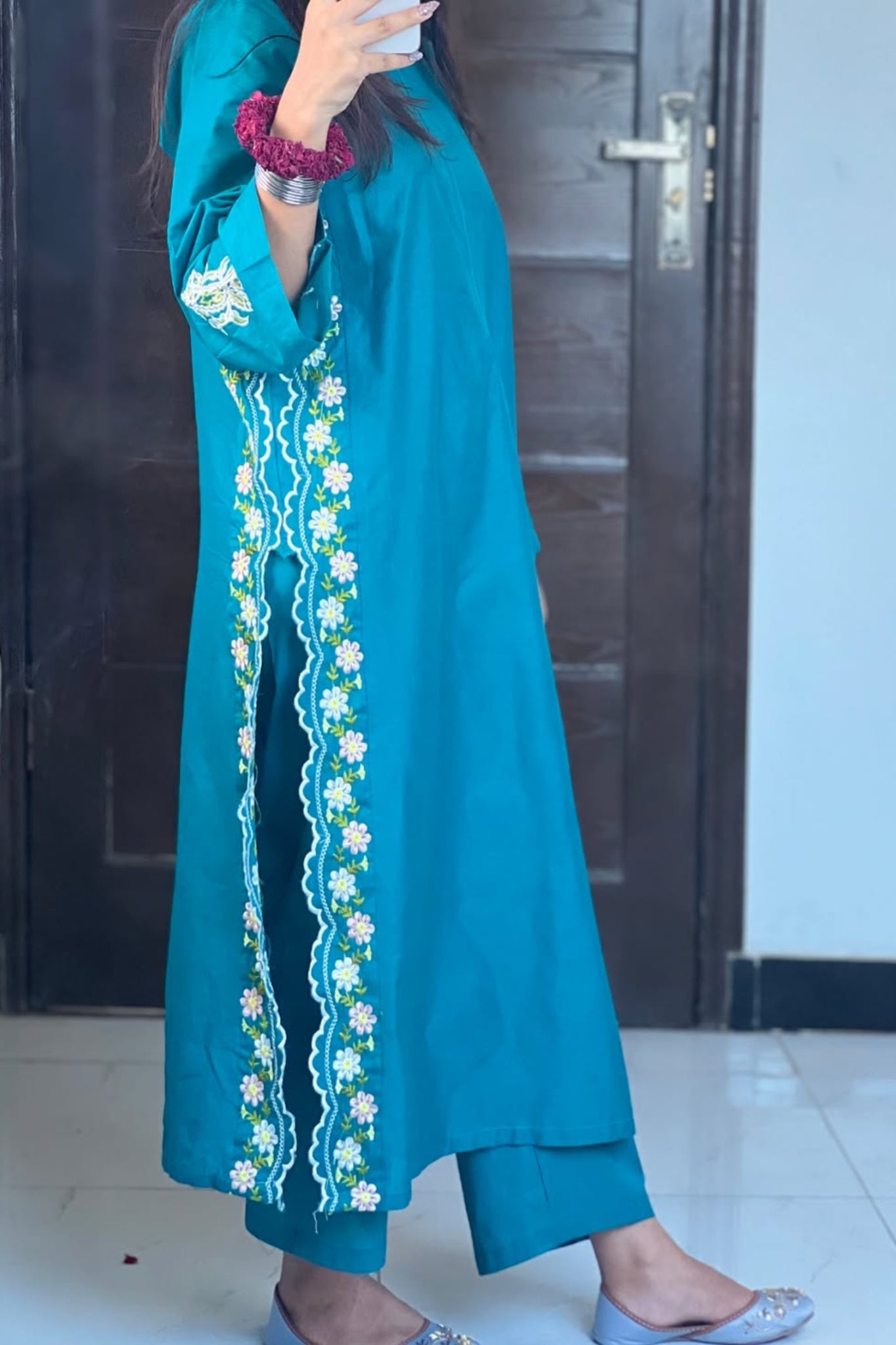 NEW ARRIVAL-ZYRA 2PC EMBROIDERED PRET
